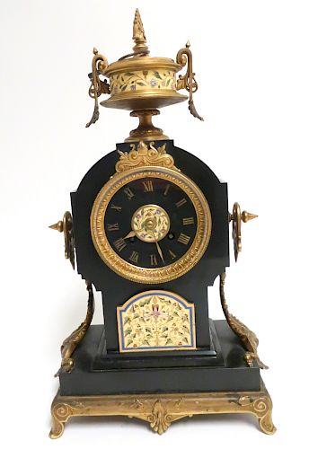 FRENCH MARBLE, BRONZE, AND