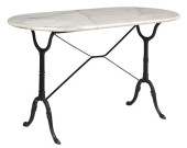 FRENCH MARBLE-TOP &AMP; CAST I