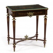FRENCH MARQUETRY INLAID AND OR