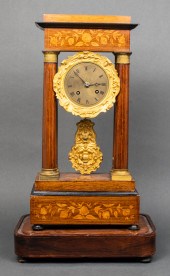 FRENCH MARQUETRY INLAID PORTIC