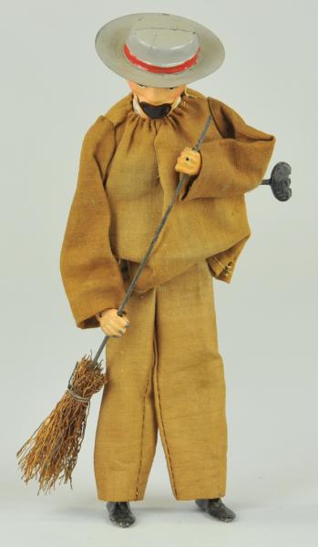 FRENCH MARTIN SWEEPER TIN TOY