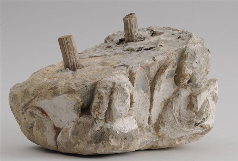 FRENCH MEDIEVAL CARVED LIMESTONE