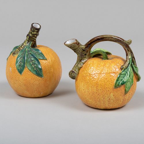 FRENCH MEHUN MAJOLICA TROMPE L'OEIL