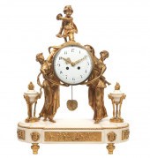 FRENCH MID 19TH C. ORMOLU AND