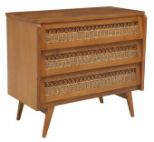 FRENCH MID-CENTURY MODERN OAK