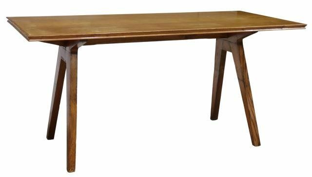 FRENCH MID-CENTURY MODERN OAK