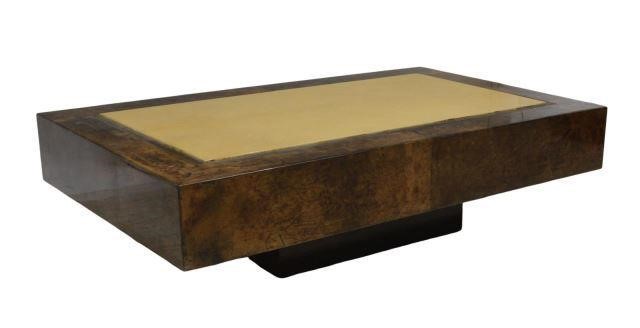 FRENCH MID-CENTURY MODERN PARCHMENT