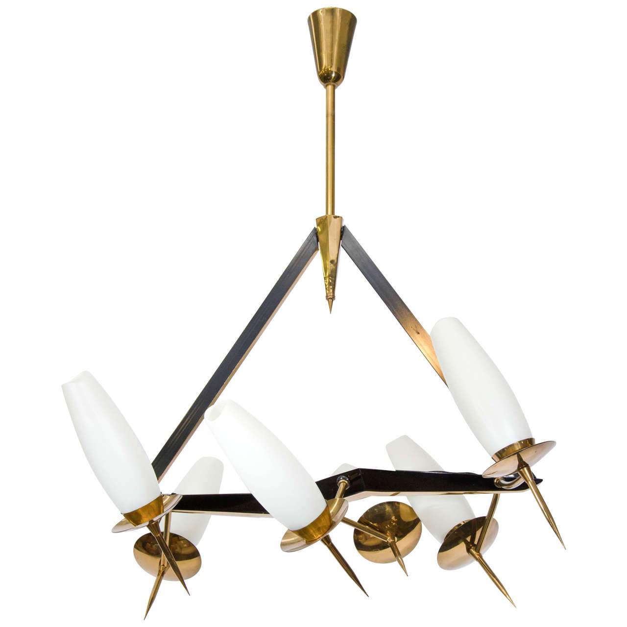 FRENCH MID-CENTURY MODERN PENDANT