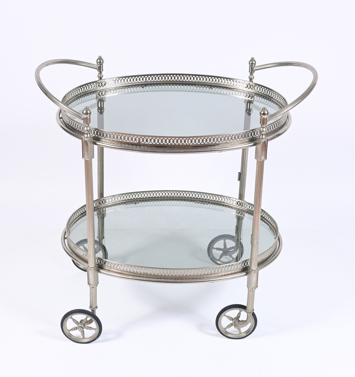 FRENCH MID-CENTURY TEA CART: