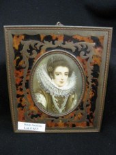 French Miniature Painting on I