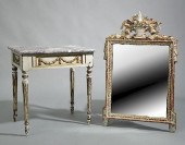 FRENCH MIRROR AND FRENCH LOUIS