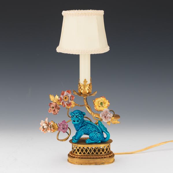 FRENCH MIXED METALS AND PORCELAIN