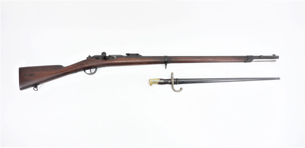 FRENCH MODEL 1874 GRAS RIFLE AND