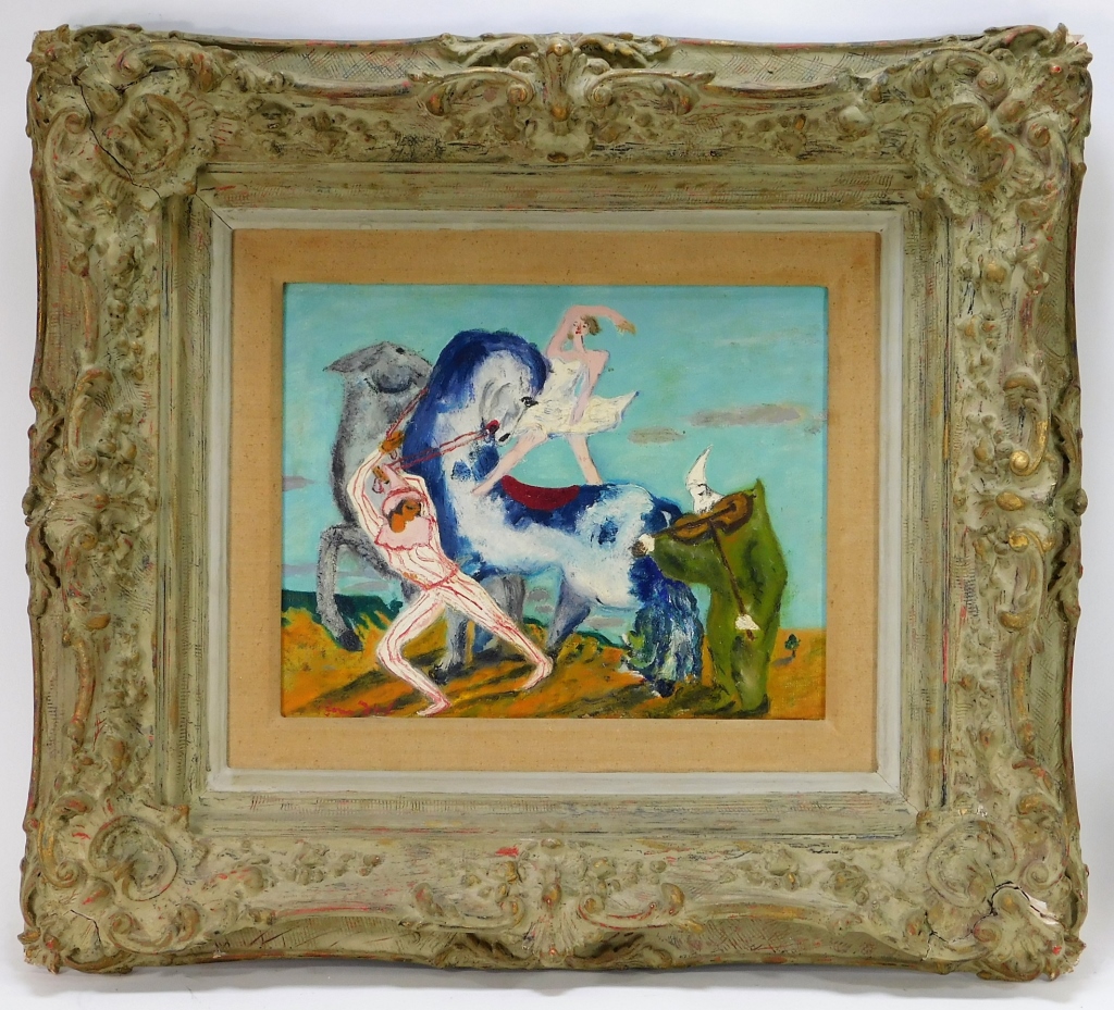 FRENCH MODERN SURREALIST PAINTING