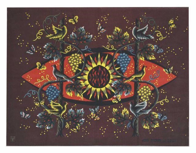FRENCH MODERN TAPESTRY AFTER JEAN