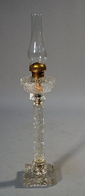 FRENCH MOLDED CRYSTAL BANQUET