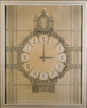 FRENCH MONTPARNASSE CLOCK ARCH