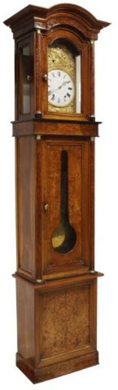 FRENCH MORBIER BURLWOOD LONGCASE