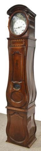 FRENCH MORBIER LONG CASE CLOCK,