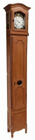 FRENCH MORBIER PINE LONG CASE