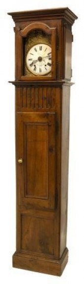 FRENCH MORBIER STANDING WALNUT