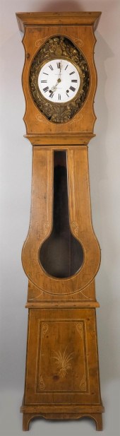 FRENCH MORBIER TALL CASE CLOCK