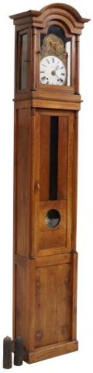 FRENCH MORBIER WALNUT LONGCASE