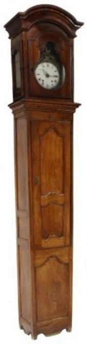 FRENCH MORBIER WALNUT LONGCASE