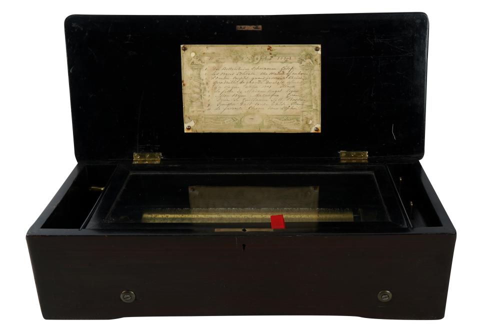 FRENCH MUSIC BOXwith marquetry