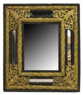 FRENCH NAPOLEON III BEVELED WA