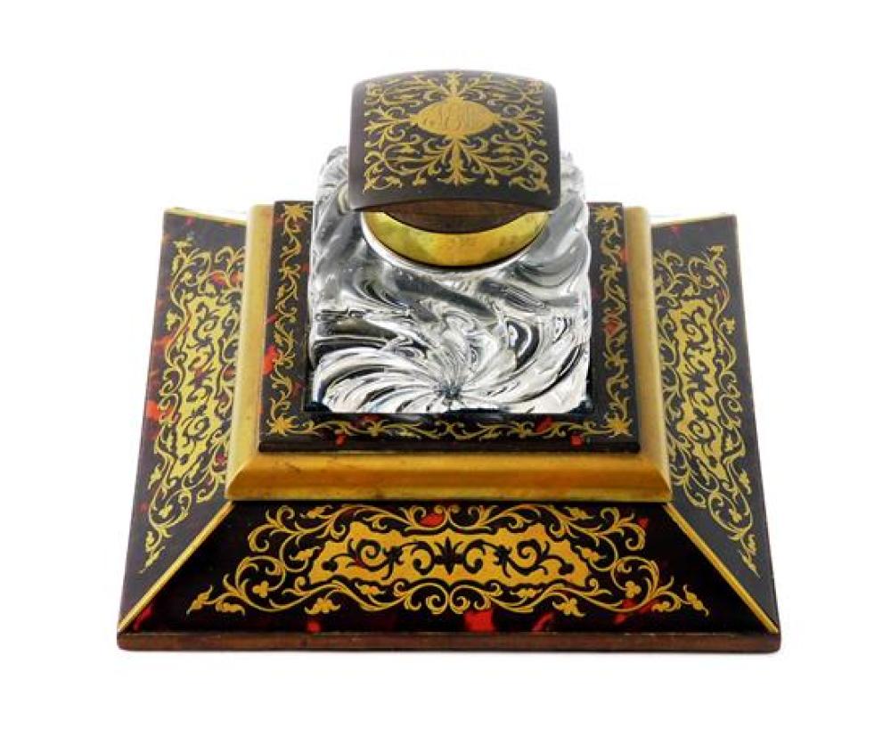 FRENCH NAPOLEON III BOULLE INK