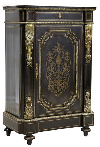 FRENCH NAPOLEON III CUT-BRASS