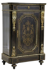 FRENCH NAPOLEON III CUT-BRASS