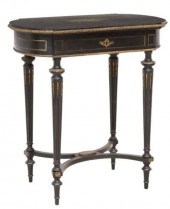FRENCH NAPOLEON III EBONIZED V