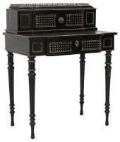 FRENCH NAPOLEON III INLAID EBO