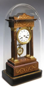 FRENCH NAPOLEON III INLAID ROS