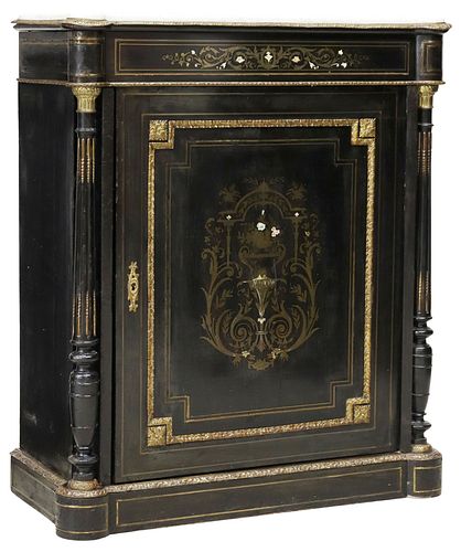 FRENCH NAPOLEON III MARBLE-TOP