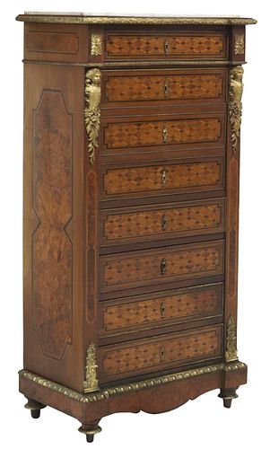 FRENCH NAPOLEON III MARBLE-TOP
