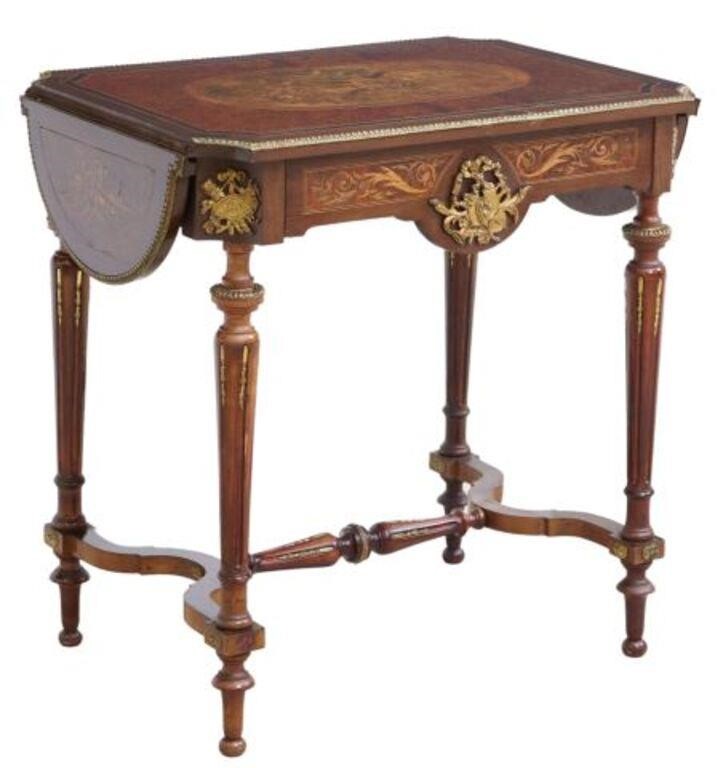 FRENCH NAPOLEON III MARQUETRY