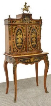 FRENCH NAPOLEON III MARQUETRY