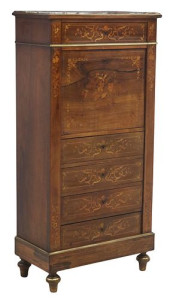 FRENCH NAPOLEON III MARQUETRY
