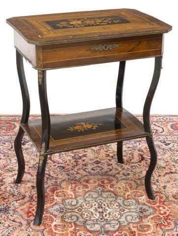 FRENCH NAPOLEON III MARQUETRY