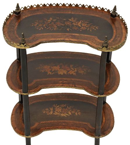FRENCH NAPOLEON III PERIOD 3-TIER