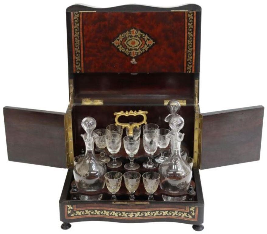 FRENCH NAPOLEON III PERIOD BURLWOOD