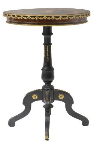 FRENCH NAPOLEON III PERIOD EBONIZED