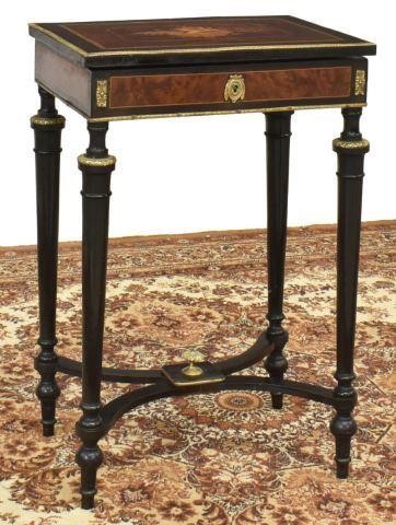 FRENCH NAPOLEON III PERIOD EBONIZED