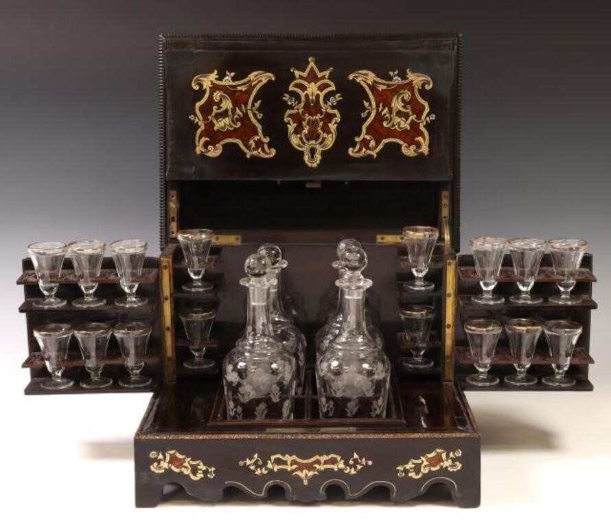 FRENCH NAPOLEON III PERIOD INLAID