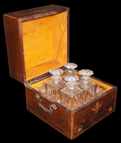 FRENCH NAPOLEON III PERIOD ROSEWOOD