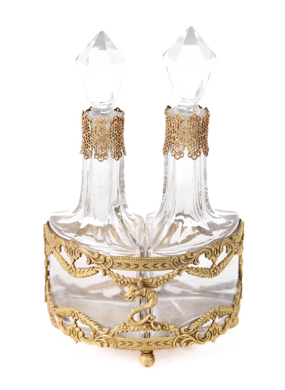 FRENCH NAPOLEON STYLE GLASS &