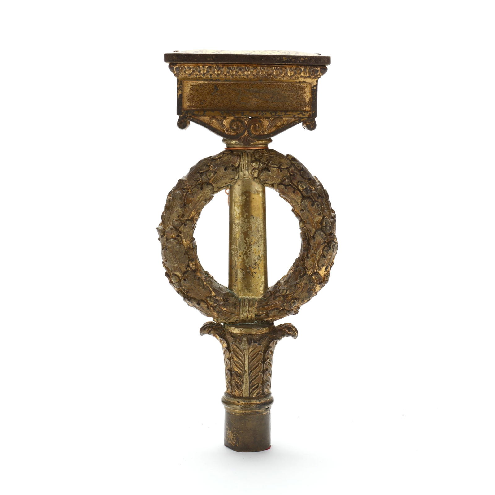 FRENCH NAPOLEONIC GILT BRASS